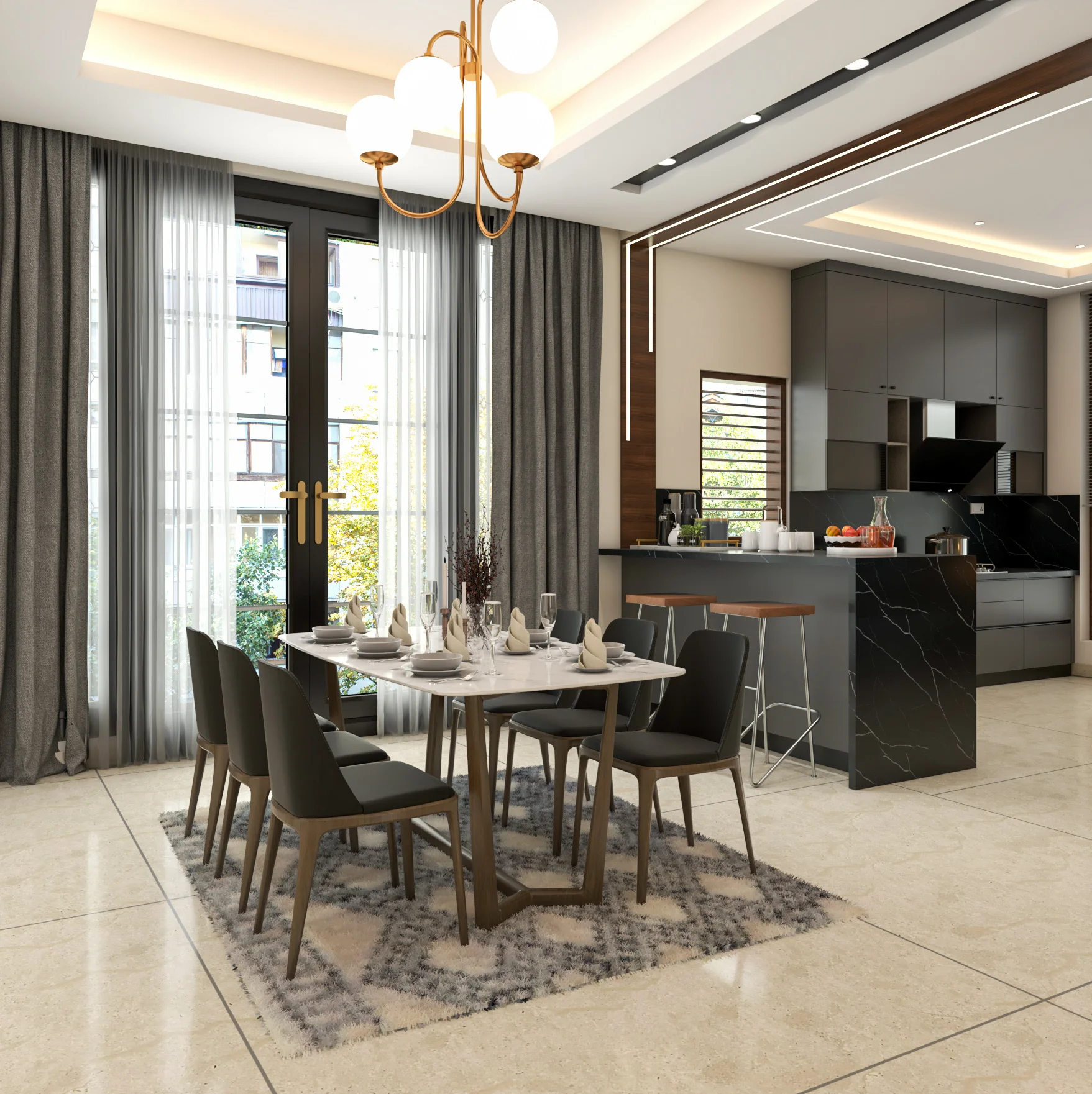 Rustic Dining